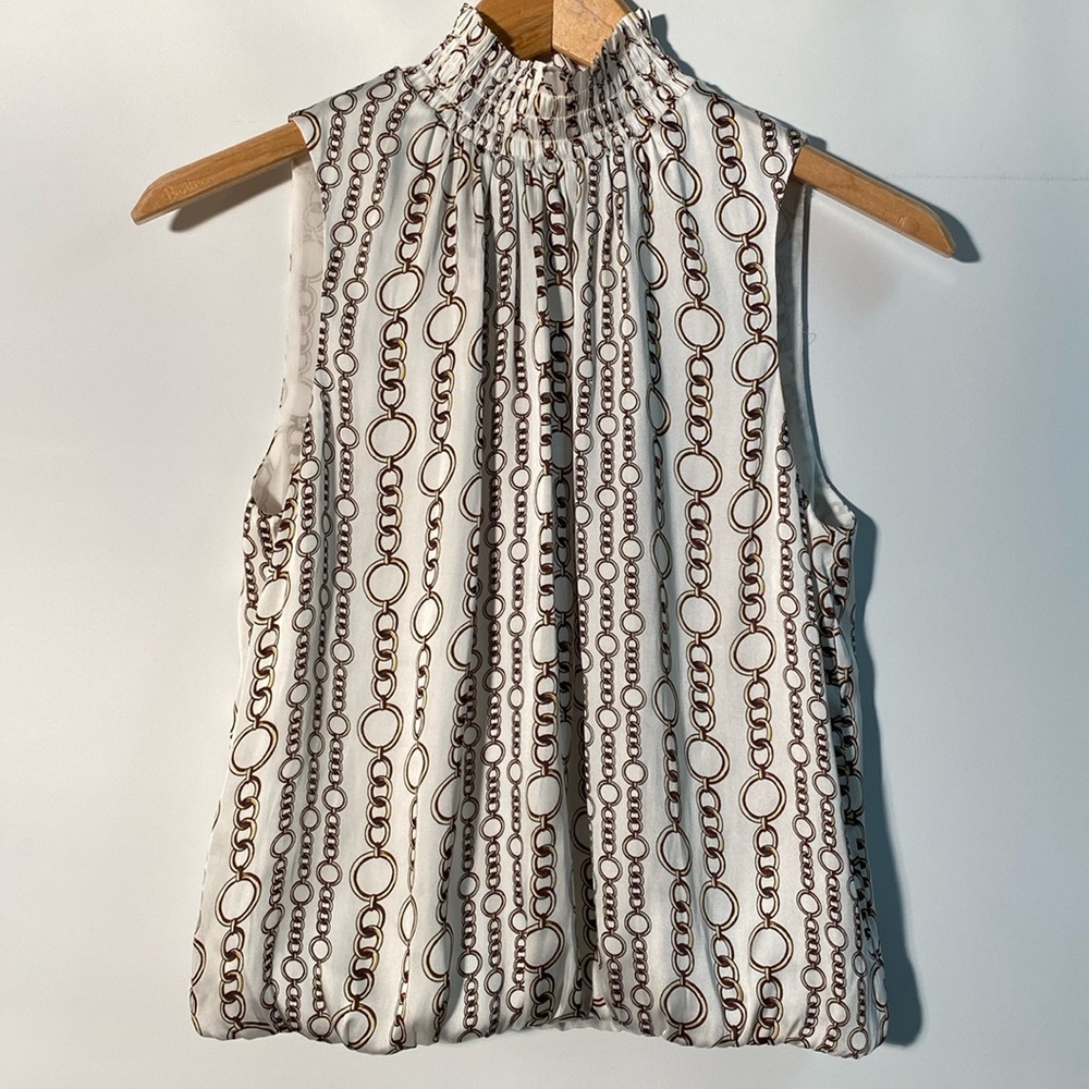 Banana Republic - Elegant sleeveless blouse.  Size XS